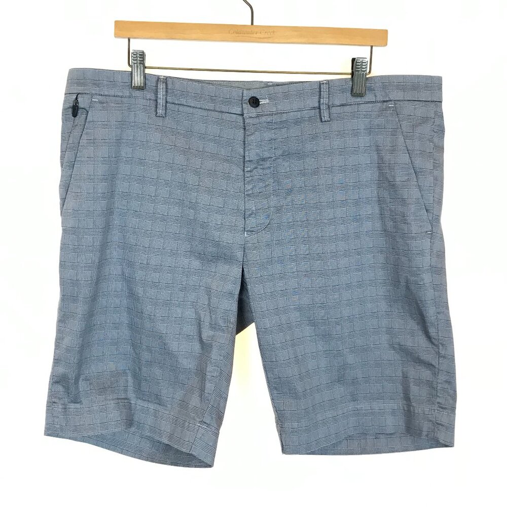 Mason’s Milano Travel Shorts NWT Mens Size 40 or 42 Tech Stretch Plaid $375 NEW